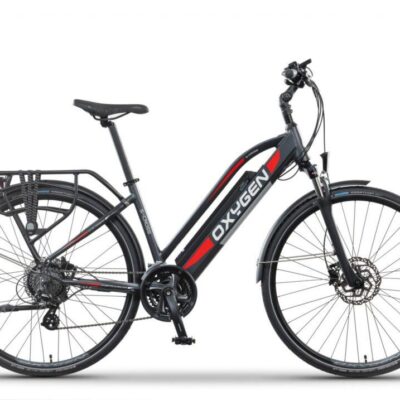 Grey Oxygen commuter ebike